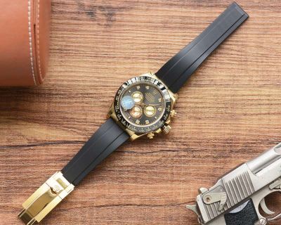 Rolex Stainless Steel Automatic Movement 43MM*13MM Black Watch